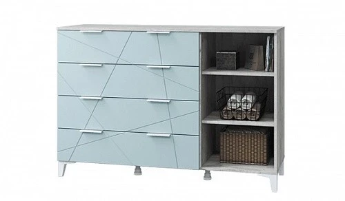 Комод комбинированный Лагуна