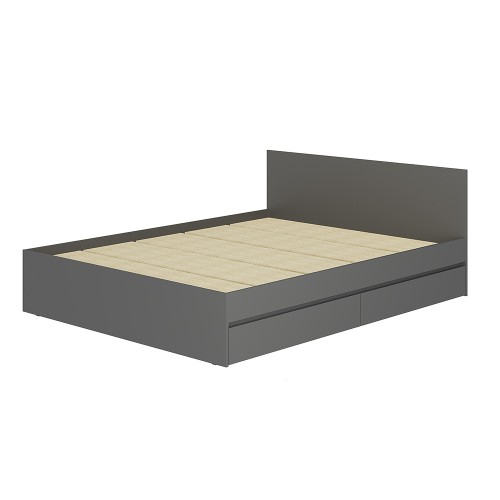 Кровать 1,6 м Симпл КР-17, графит