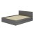 Кровать 1,6 м Симпл КР-17, графит