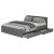 Кровать 1,6 м Симпл КР-17, графит