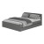Кровать 1,6 м Симпл КР-17, графит