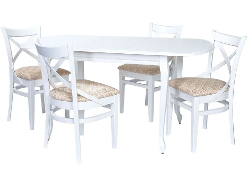 Стул «Соло Венский», Фермо 160-1, эмаль белая