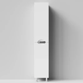 Пенал Лира-2 35 напольный, белый, левый