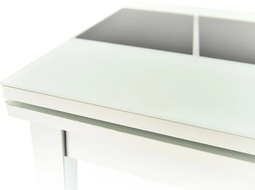 Стол «Шанхай» каре, бело-черный