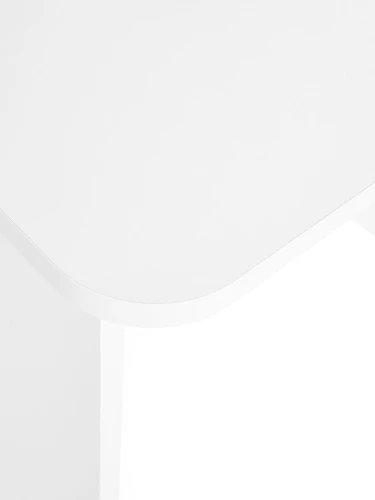 Стол компьютерный М-1 Белый Шёлк