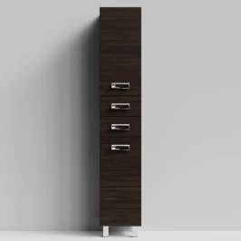 Пенал Орландо 35 напольный, Палисандр ПВХ 43101, правый