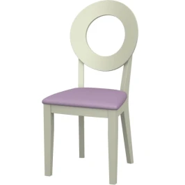 Стул «Коломбо-2», Нитро пурпл, слоновая кость