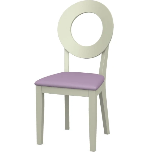 Стул «Коломбо-2», Нитро пурпл, слоновая кость
