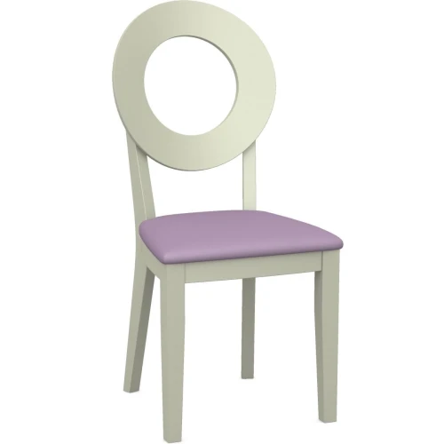 Стул «Коломбо-2», Нитро пурпл, слоновая кость