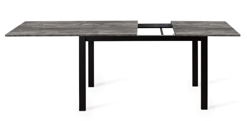 Стол Dikline L110 Сосна Пасадена (ЛДСП EGGER)/Опоры черный