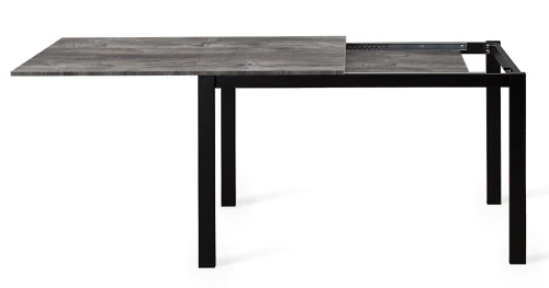 Стол Dikline L110 Сосна Пасадена (ЛДСП EGGER)/Опоры черный