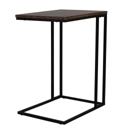 Стол придиванный BeautyStyle 30 дуб шоле коричневый/черный