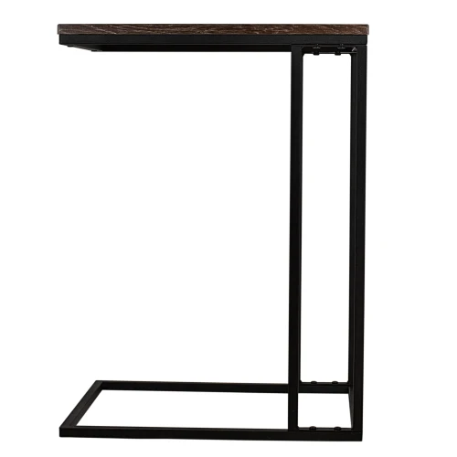 Стол придиванный BeautyStyle 30 дуб шоле коричневый/черный