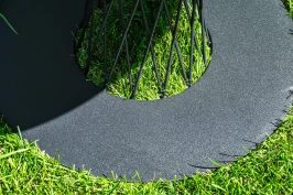 "Диего" обеденная группа на 4 персоны со стульями "Марсель", столешница "серый гранит"