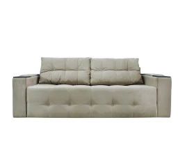 Диван Еврокнижка  Дубай 160 бежевый велюр