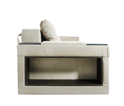 Диван Еврокнижка  Дубай 160 бежевый велюр