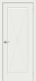 Межкомнатная дверь эмалит BRAVO Прима-10.Ф2 White Matt
