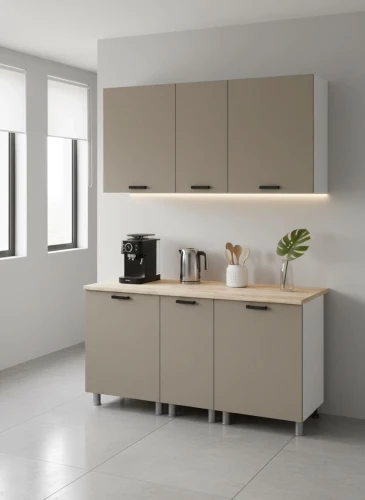 Готовый кухонный гарнитур МК Аленушка 1,6м в.3 Орешник Матовый Вижен,скоба черный,сонома (без столешницы)