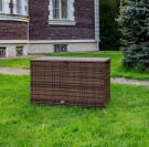 Сундук для хранения KARL 120 c колесиками коричневый