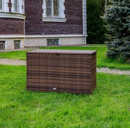 Сундук для хранения KARL 120 c колесиками коричневый