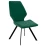Стул DikLine 243 поворотный K13 изумруд, ножки черные