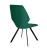 Стул DikLine 243 поворотный K13 изумруд, ножки черные