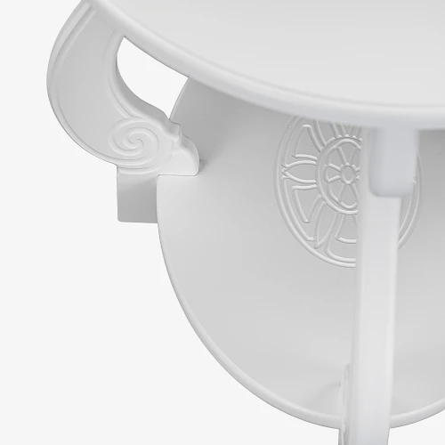 Стол журнальный Овация (М) ЛАЙТ белый