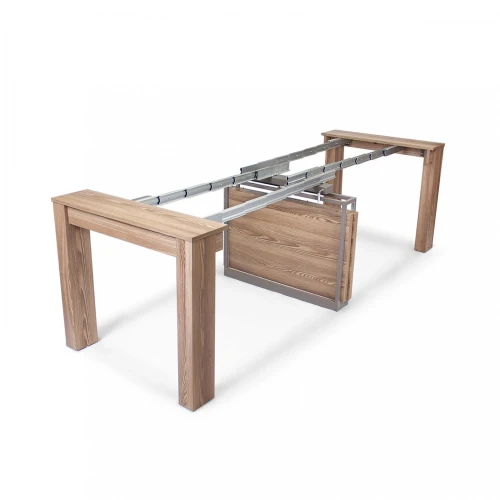 Стол-консоль (трансформер) В2432 орех