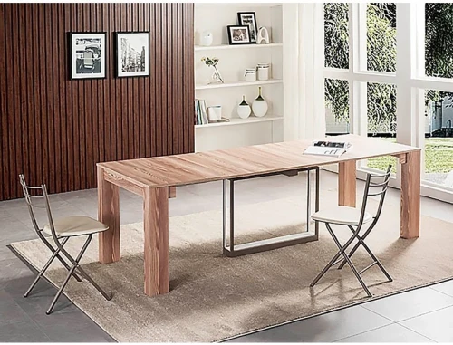 Стол-консоль (трансформер) В2432 орех