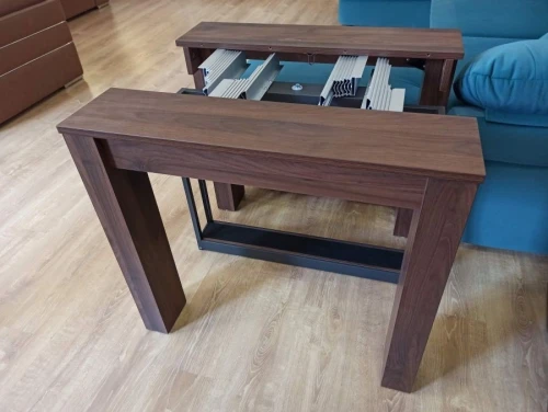 Стол-консоль (трансформер) В2432 темный орех