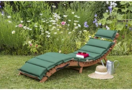 Шезлонг-лежак AFM-803A Beige-Green