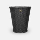 Кашпо 40л Чёрный металлик