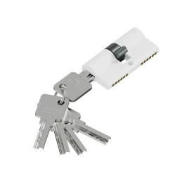 Цилиндр для замков BRAVO KAB-6.3S 56(28/28) SWhite