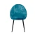 Стул DikLine 234 поворотный, M19 бирюза, ножки черные