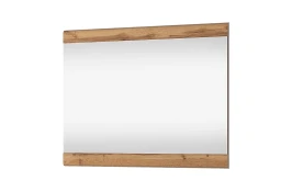 Зеркало навесное, TAURUS, цвет белый\дуб вотан