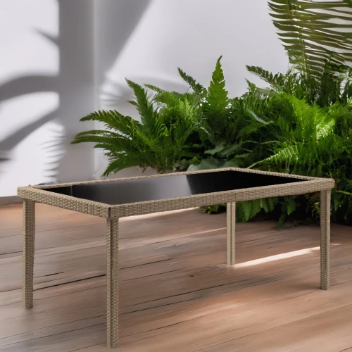 Стол из искусственного ротанга ЕГИПЕТ «EGYPT» 200х90 (Wood)