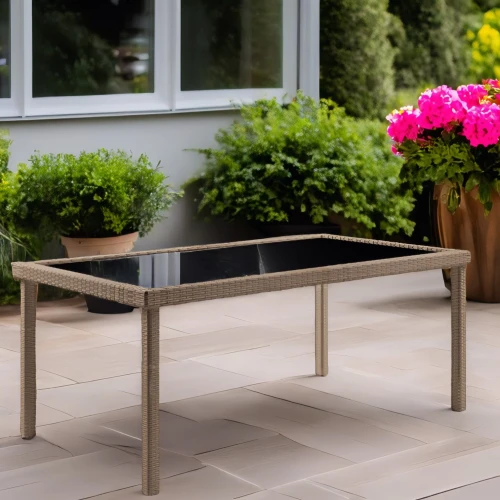 Стол из искусственного ротанга ЕГИПЕТ «EGYPT» 200х90 (Wood)