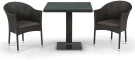 Комплект плетеной мебели T605SWT/Y350B-W53 Brown
