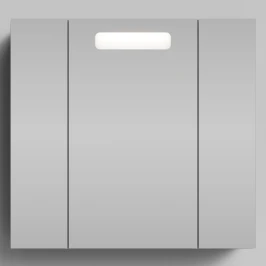 Зеркало Мальта 80, Серый камень ПВХ 57806