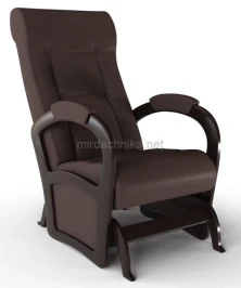 Кресло  -  маятник «Силкшайн»  -  Dark-brown