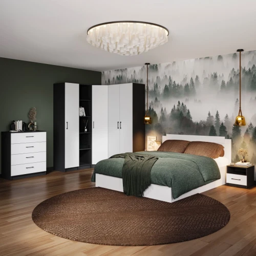 Шкаф «Чикаго» 3д2ящ Антрацит/Белый