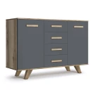 Комодино Вега Скандинавия лиственница темная