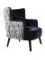 Кресло Барон NH1849, 82х82х90 см, черный