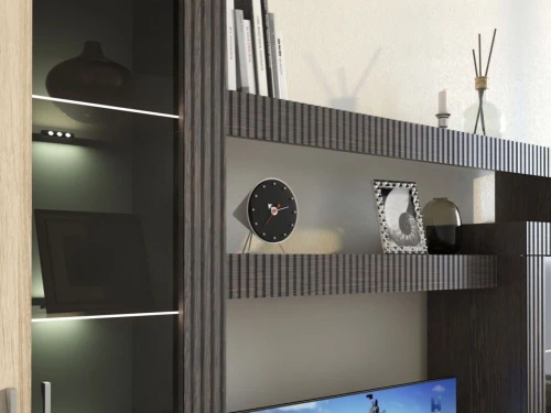 Стенка «Марк», Тик/дуб сонома