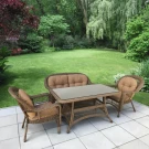 Комплект плетеной мебели T130/LV-520BB-Beige_Beige Комплект плетеной мебели T130/LV-520BB-Beige_Beige