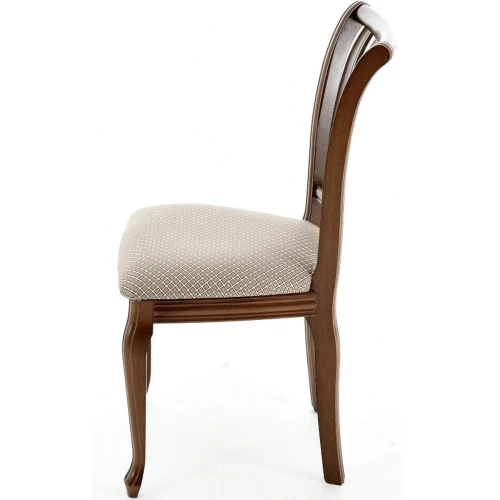 Стул «Кабриоль» с жесткой спинкой, Атина 160/1, коньяк