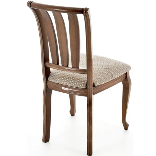 Стул «Кабриоль» с жесткой спинкой, Атина 160/1, коньяк