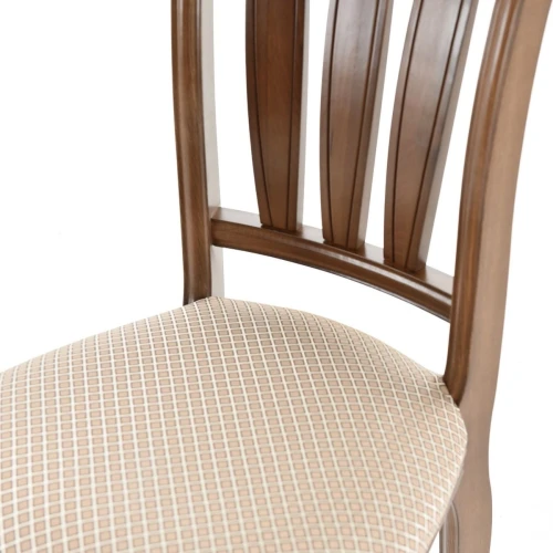 Стул «Кабриоль» с жесткой спинкой, Атина 160/1, коньяк