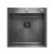 Кухонная мойка из нержавейки BLANTEK LS-5050B Nano black