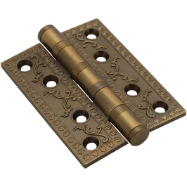 Петля для межкомнатной двери Bravo HZ-10-4BB ABB Античная МатБронза